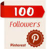 100 pinterest followers