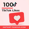 100 tiktok likes