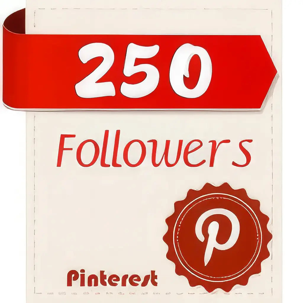 250 pinterest followers
