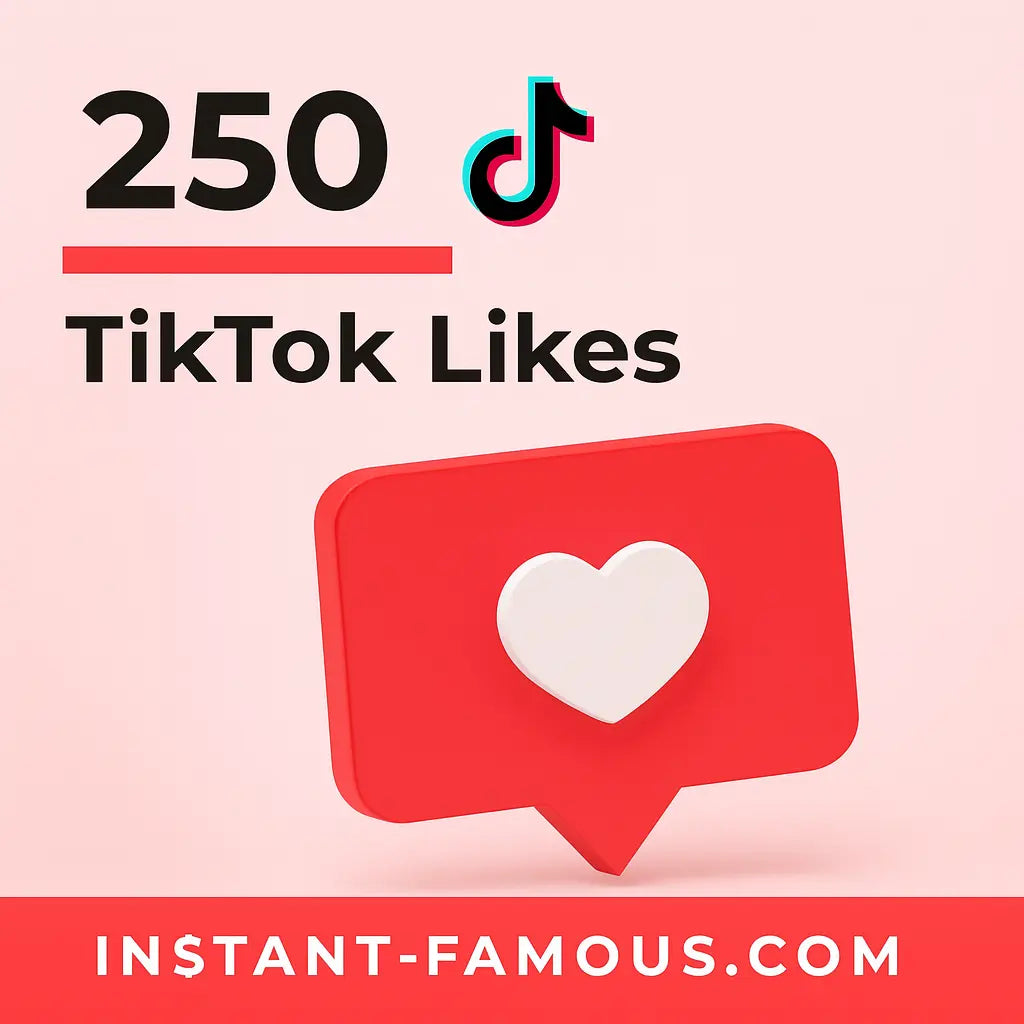 250 tiktok likes