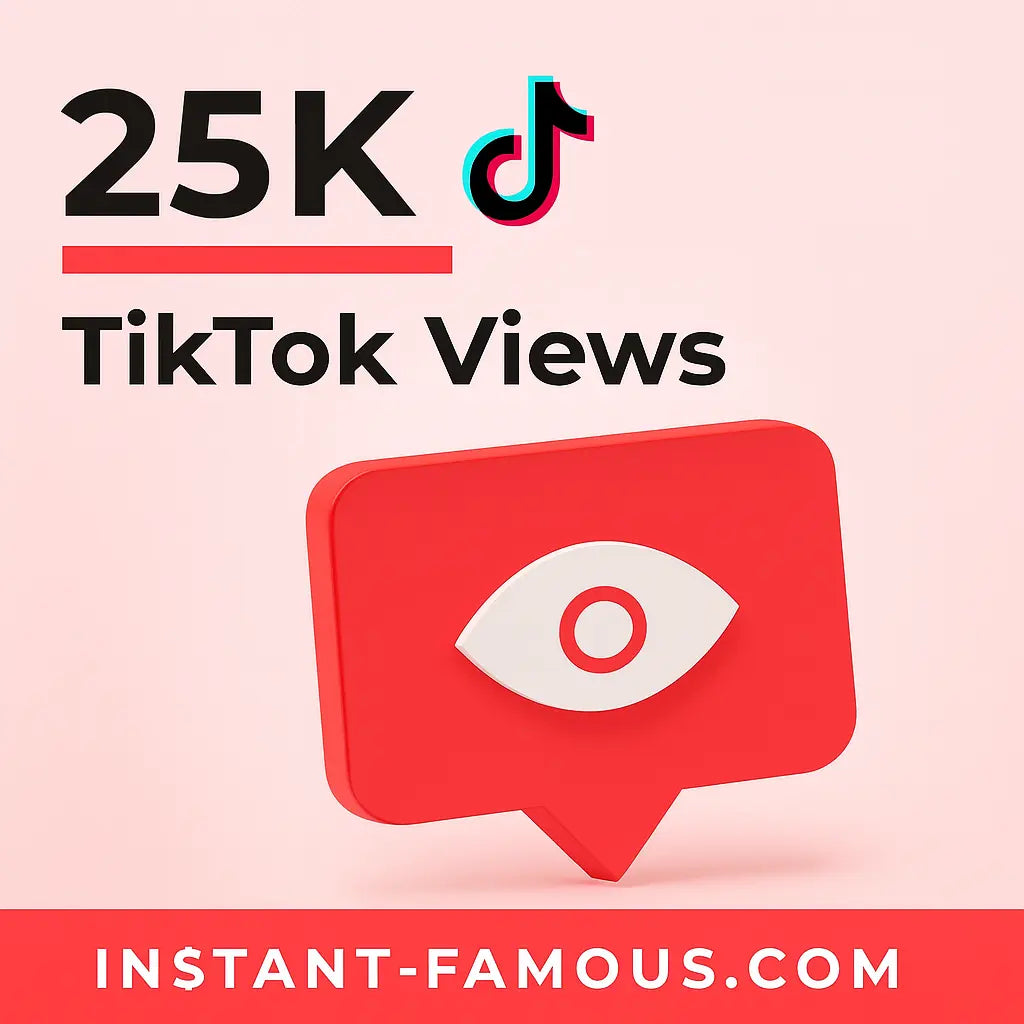 25000 TikTok Views