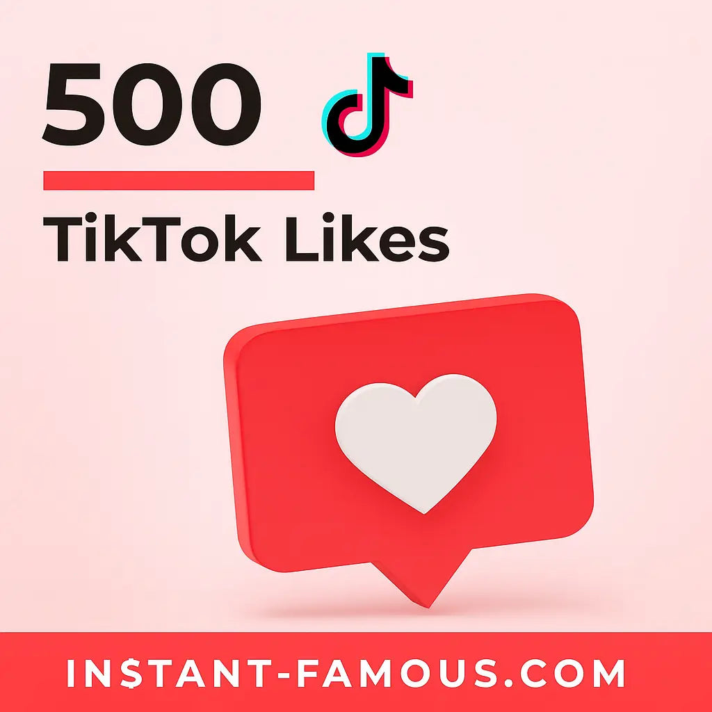 500 tiktok likes