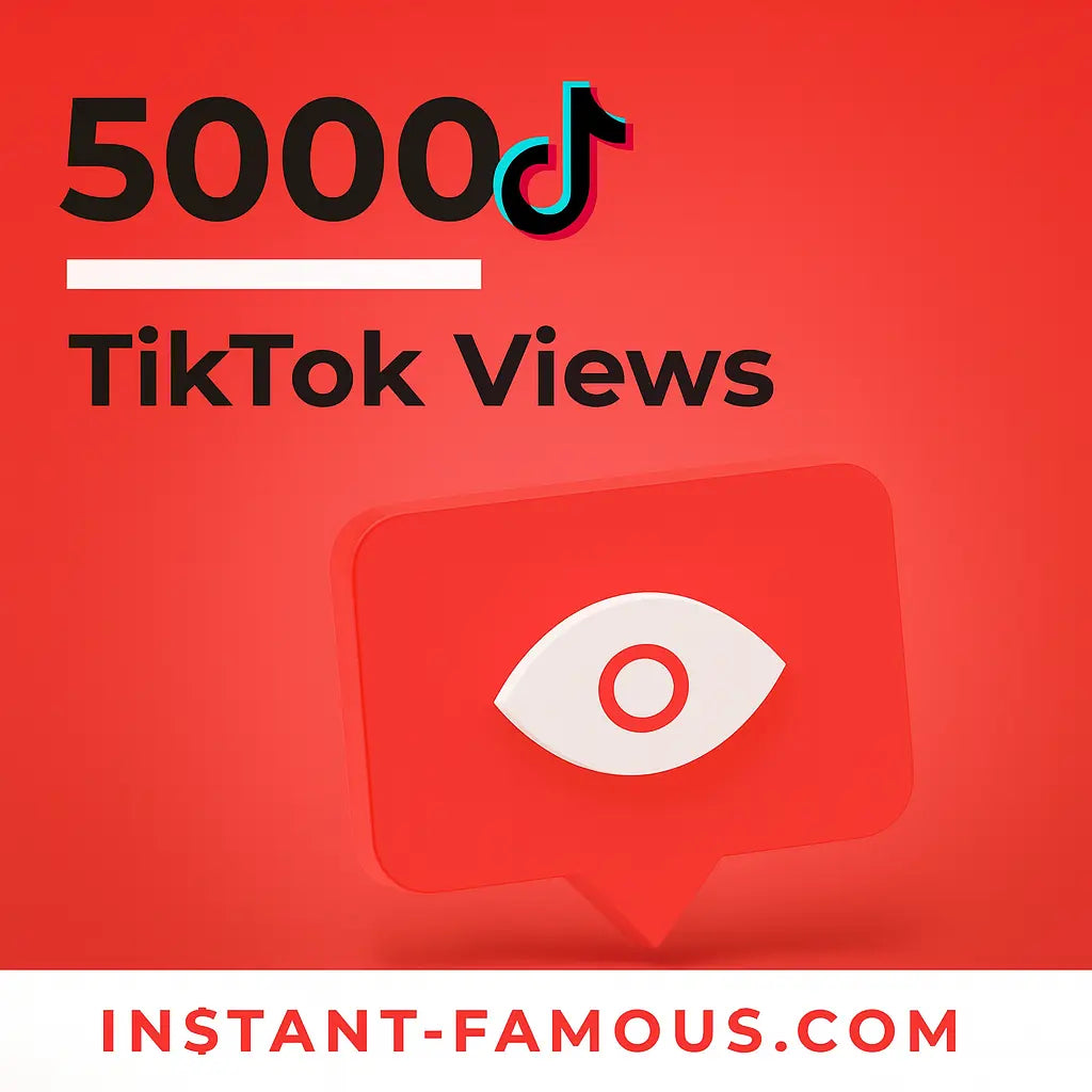 5000 tiktok views