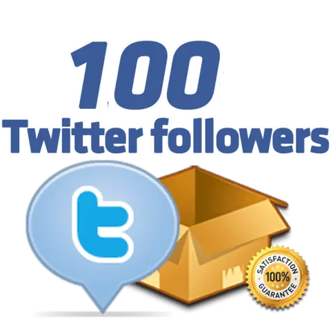 100 twitter followers