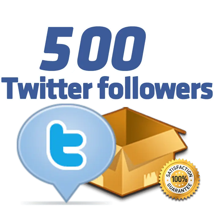 500 twitter followers