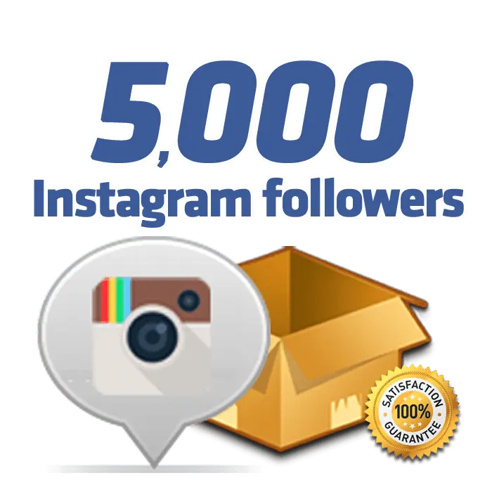 5000 instagram followers